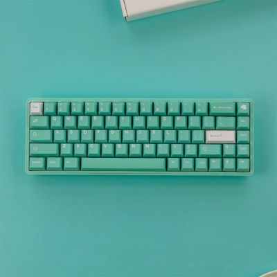 GMK Tiffany 104+25 PBT Dye-subbed Keycaps Set Cherry Profile for MX Switches Mechanical Gaming Keyboard